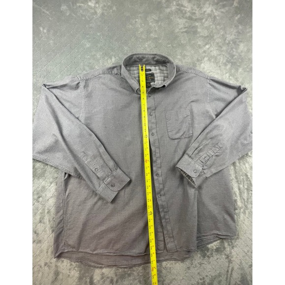 JOS A BANK RESERVE Mens XXL Traditional Fit Button Down Shirt Long Sleeve Cotton - Picture 3 of 10